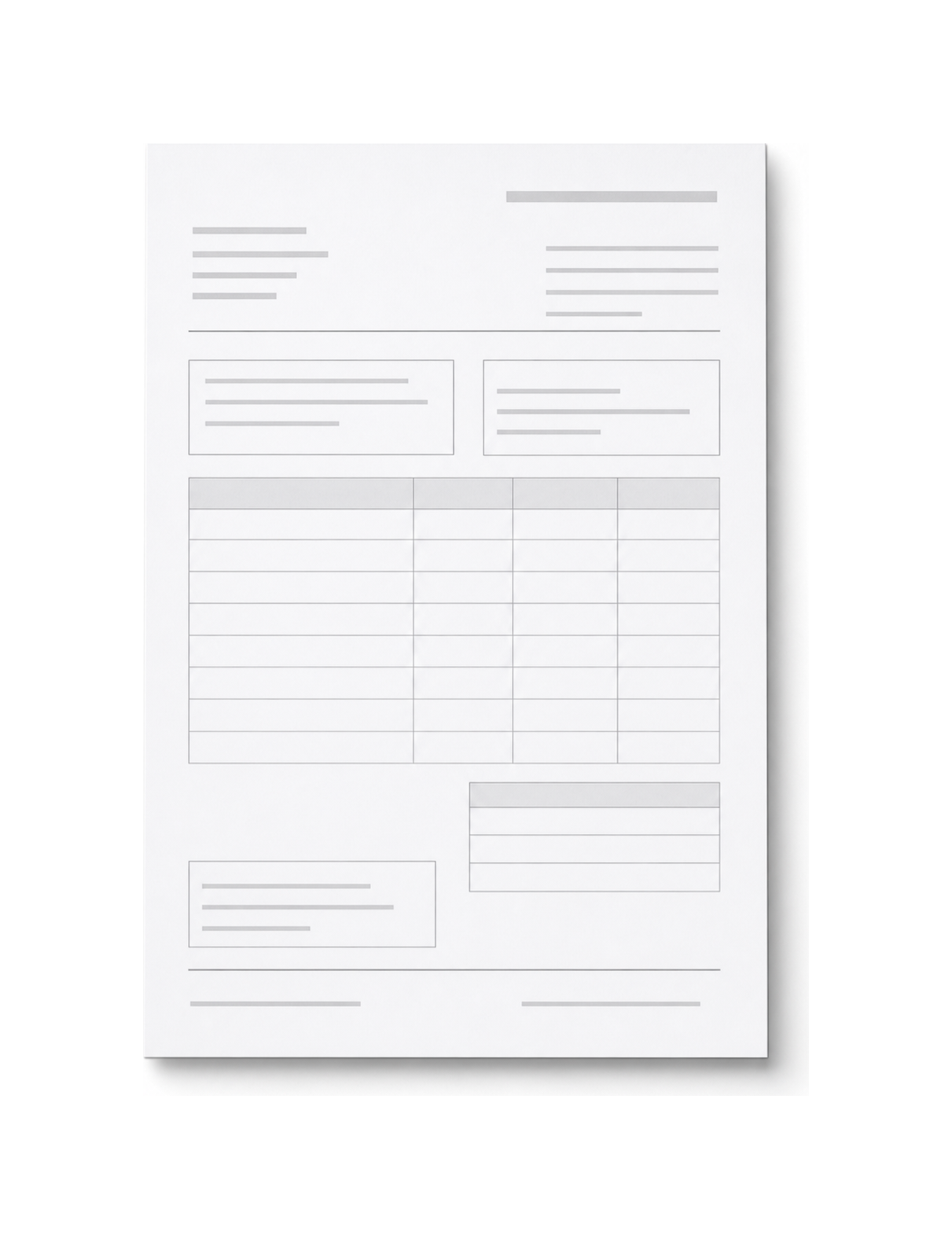 invoice
